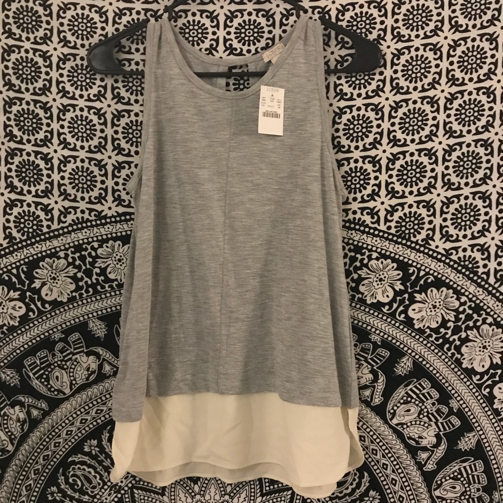 Brand new with tags cute two toned tank top